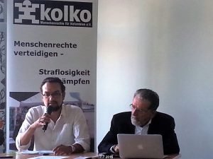 Sergio Coronado y Carlos Miguel Ortiz