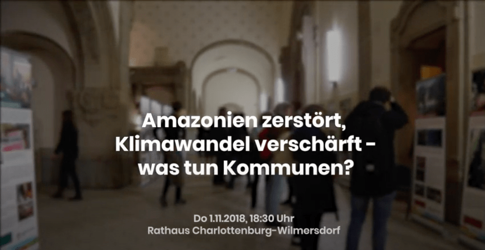 Amazonien zerstört, Klimawandel verschärft – was tun die Kommunen? Bericht zur Veranstaltung von Peter Schrage Aden