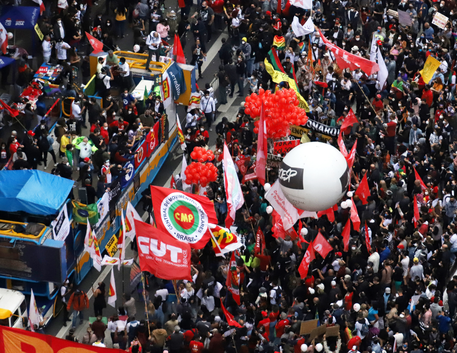 J19 Fora Bolsonaro CUT Brasil
